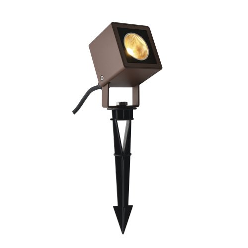 SLV NAUTILUS 10 Spike, led buitenlamp met grondpin, roestkleurig, IP65, 30 - Slv 1001937 1 h rgb - 20023278