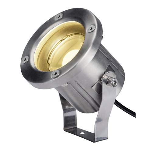 SLV NAUTILUS SPIKE, led buitenlamp met grondpin, rvs 316, IP55, 3000K - Slv 1001962 1 h rgb - 20023283