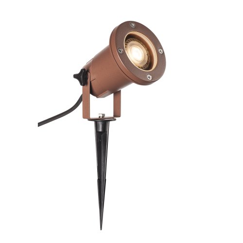 SLV big nautilus roest 1xgu10 1001964 - Slv 1001964 1 h rgb - 4020643