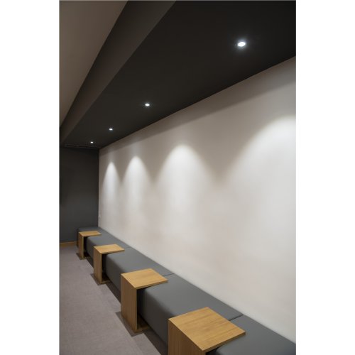 SLV NEW TRIA rond, led indoor plafondinbouwlamp, zwart, 1800-3000K, 7,2W - Slv 1001978 a1 rgb - 20023290