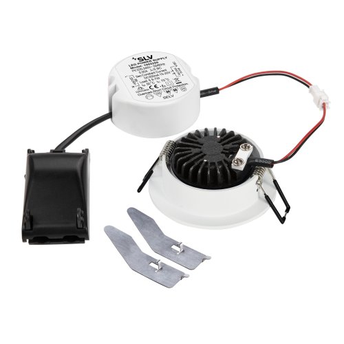 SLV NEW TRIA rond, led indoor plafondinbouwlamp, wit, 1800-3000K, 7,2W - Slv 1001989 2 rgb - 20023294
