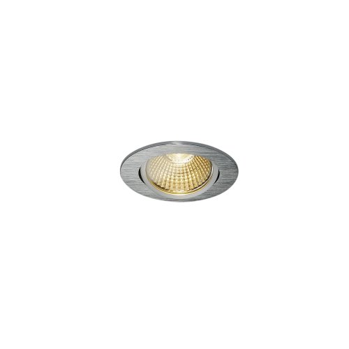 SLV NEW TRIA rond, led indoor plafondinbouwlamp, geborsteld alu, 1800-3000 - Slv 1001990 1 h rgb - 20023295