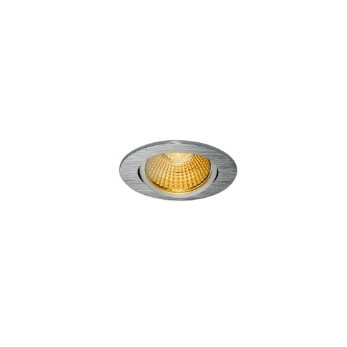 SLV NEW TRIA rond, led indoor plafondinbouwlamp, geborsteld alu, 1800-3000 - Slv 1001990 3 rgb - 20023295