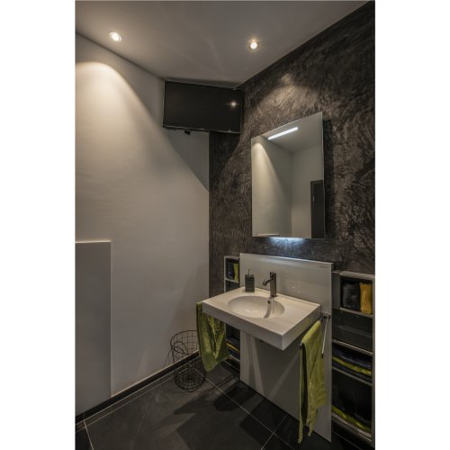 SLV NEW TRIA rond, led indoor plafondinbouwlamp, geborsteld alu, 1800-3000 - Slv 1001990 a1 h rgb - 20023295