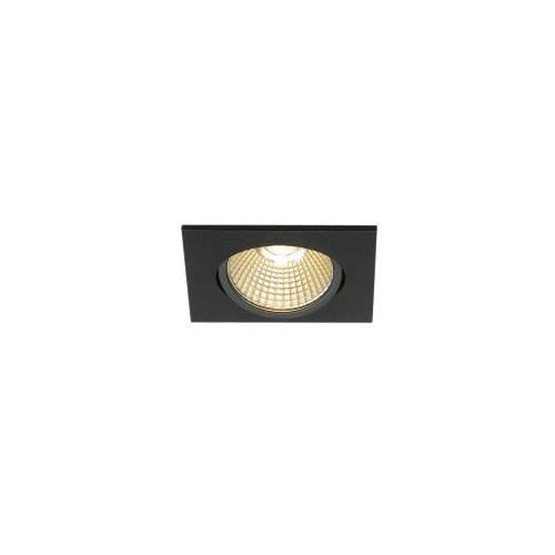 SLV NEW TRIA vierkant, led indoor plafondinbouwlamp, zwart, 1800-3000K, 7, - Slv 1001991 1 h rgb - 20023296