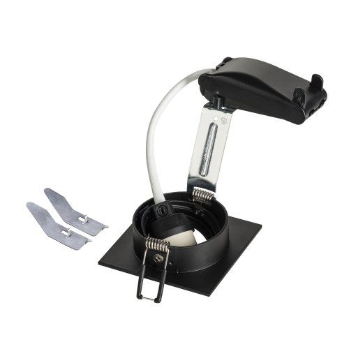 SLV NEW TRIA 68 square, indoor plafondinbouwlamp, QPAR51, zwart, 50W - Slv 1001994 2 rgb - 8824030