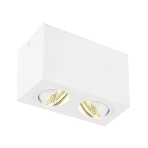 SLV TRILEDO Double, led indoor plafondopbouwlamp, wit, 3000K, 16W - Slv 1002008 1 h rgb - 20023310