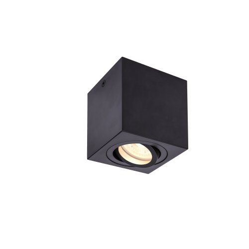 SLV TRILEDO CL, indoor plafondopbouwlamp, QPAR51, zwart, max 10W - Slv 1002013 1 h rgb - 20023314