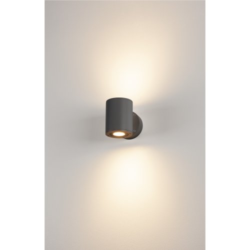 SLV SITRA Up/Down WL, led outdoor wandopbouwlamp, antraciet, IP44 3000K - Slv 1002018 ma1 rgb - 20023316