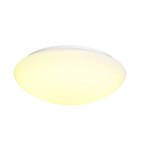 SLV LIPSY 50 Dome, led outdoor wand- en plafondopbouwlamp, wit, IP44 3000/ - Slv 1002022 2 h rgb - 20023319