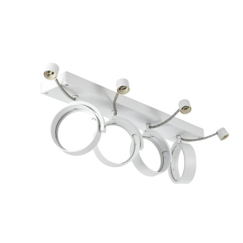 SLV KALU CW, indoor wand- en plafondopbouwlamp, quad, QPAR111, wit, 4x75W - Slv 1002024 5 rgb - 20023321