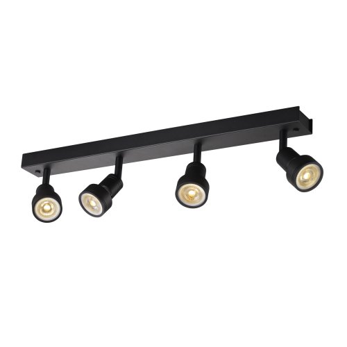SLV puri quad wandlamp zwart 4xgu10 1002029 - Slv 1002029 2 rgb - 8824010