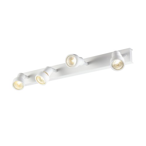 SLV PURI CW, indoor wand- en plafondopbouwlamp, quad, QPAR51, wit, 4x50W - Slv 1002030 3 rgb - 20023324