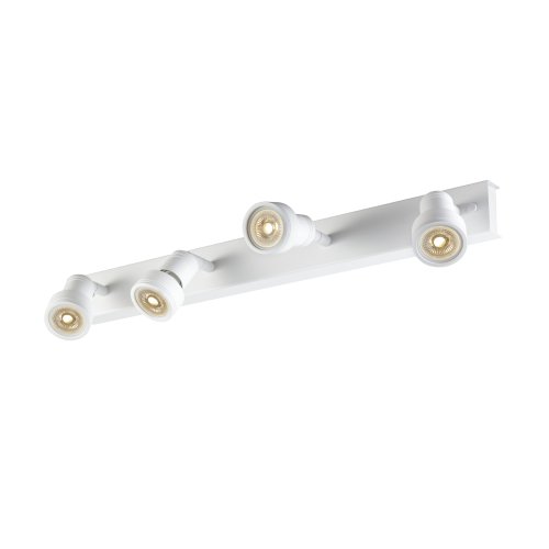 SLV PURI CW, indoor wand- en plafondopbouwlamp, quad, QPAR51, wit, 4x50W - Slv 1002030 4 rgb - 20023324