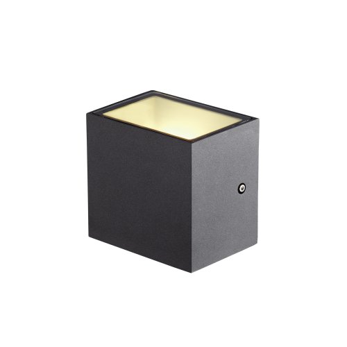 SLV SITRA CUBE WL, led outdoor wand- en plafondopbouwlamp, antraciet, IP65 - Slv 1002032 4 rgb - 20023325