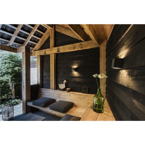 SLV SITRA CUBE WL, led outdoor wand- en plafondopbouwlamp, antraciet, IP65 - Slv 1002032 a1 h rgb - 20023325