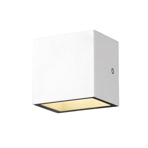 SLV SITRA CUBE WL, led outdoor wand- en plafondopbouwlamp, wit, IP65, 3000 - Slv 1002033 6 rgb - 20023326
