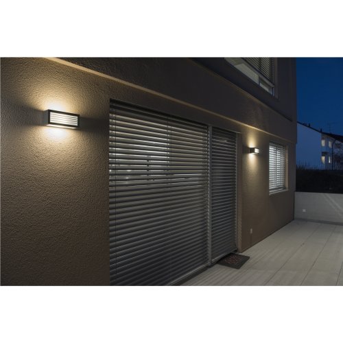 SLV Box L wand en plafondopbouwlamp antraciet IP44 3000K 19w - Slv 1002035 a1 h rgb - 11007118