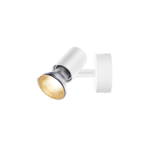 SLV SPOT E27, CW, indoor wand- en plafondopbouwlamp, wit, max. 75W - Slv 1002073 3 rgb - 20023332