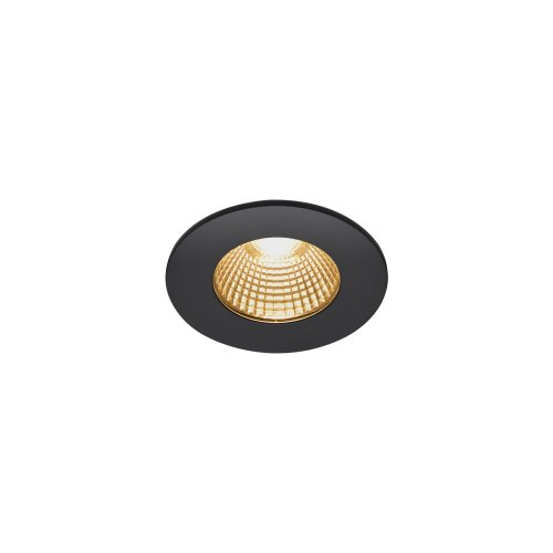 SLV patta-i inb. arm. rond zwart 1xled 1800-3000k 1002098 - Slv 1002098 2 rgb - 8824022