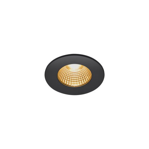 SLV patta-i inb. arm. rond zwart 1xled 1800-3000k 1002098 - Slv 1002098 3 rgb - 8824022
