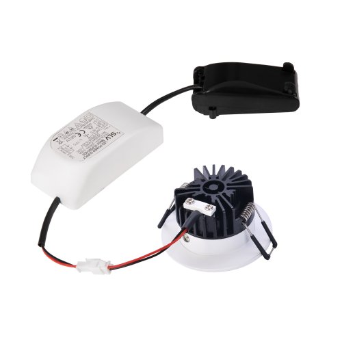 SLV PATTA-I, led plafondinbouwarmatuur voor buiten, rond, DL, IP65, wit, 1 - Slv 1002099 4 rgb - 20023339