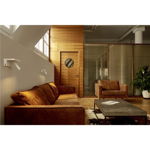 SLV KARPO Bedside, led indoor wandopbouwlamp, wit, 3000K, incl. USB - Slv 1002140 a1 rgb - 20208353