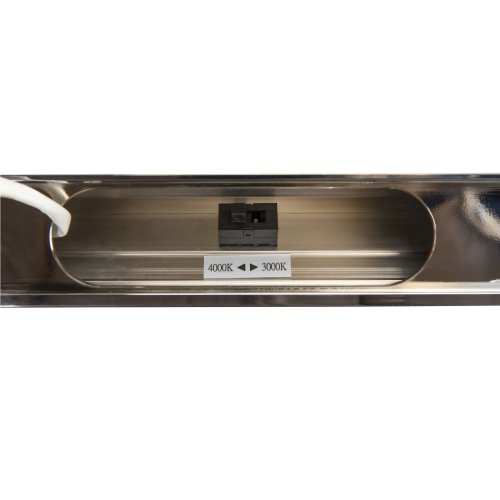 SLV MARYLIN, wandopbouwarmatuur voor binnen, led, chroom, IP44, 3000K, 10W - Slv 1002190 d2 rgb - 20023365