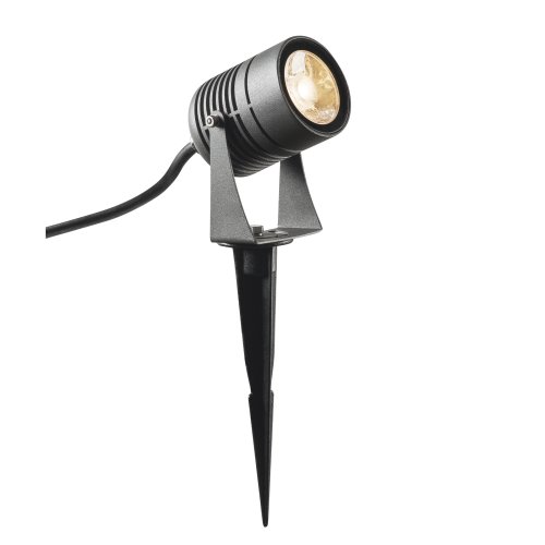 SLV led spike antraciet 1xled 3000k 1002201 - Slv 1002201 1 h rgb - 4020597