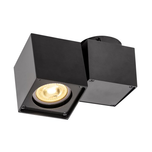 SLV ALTRA DICE CW, indoor wand- en plafondopbouwlamp, single, QPAR51, zwar - Slv 1002214 1 h rgb - 20023372