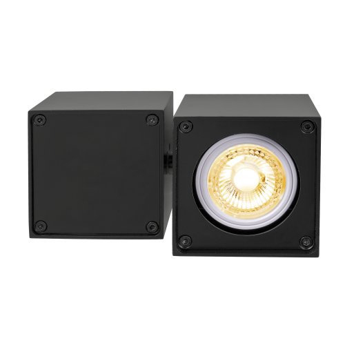 SLV ALTRA DICE CW, indoor wand- en plafondopbouwlamp, single, QPAR51, zwar - Slv 1002214 2 rgb - 20023372