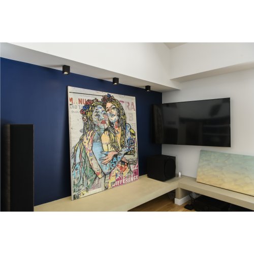 SLV ALTRA DICE CL, indoor wand- en plafondopbouwlamp, QPAR51, zwart - Slv 1002216 a2 h rgb - 20023374