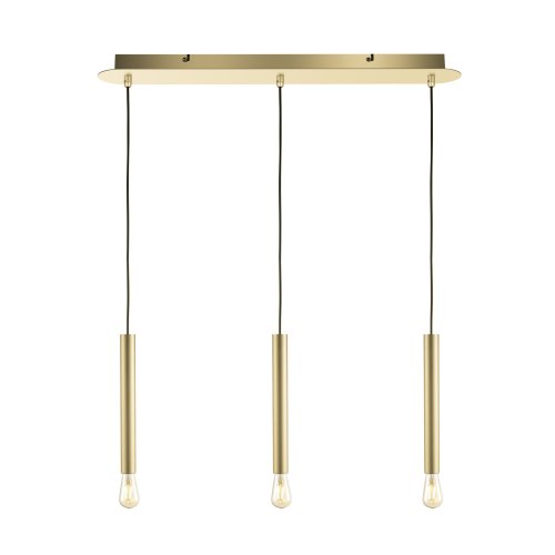 SLV FITU drievoudige rozet lang, soft gold - Slv 1002264 3 rgb - 20023385