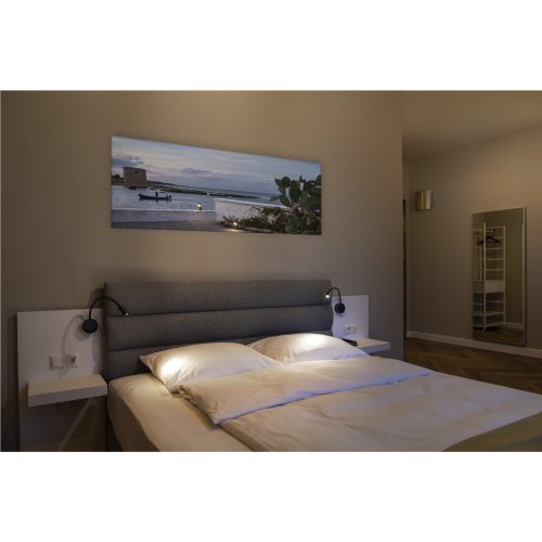 SLV DIO FLEX PLATE LED, led indoor wandopbouwlamp, zwart, 2700K - Slv 1002430 a2 h rgb - 20023394