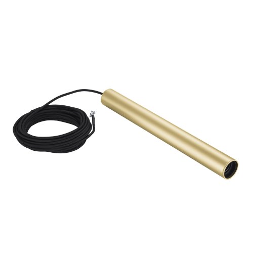 SLV FITU PD E27, hanglamp voor binnen, messing, 5 m kabel met open kabelei - Slv 1002564 1 h rgb - 20023404