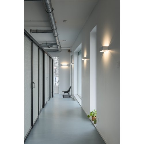 SLV LOGS IN L Indoor LED wandopbouwarmatuur wit 3000K TRIAC dimbaar - Slv 1002844 a1 h rgb - 20023469