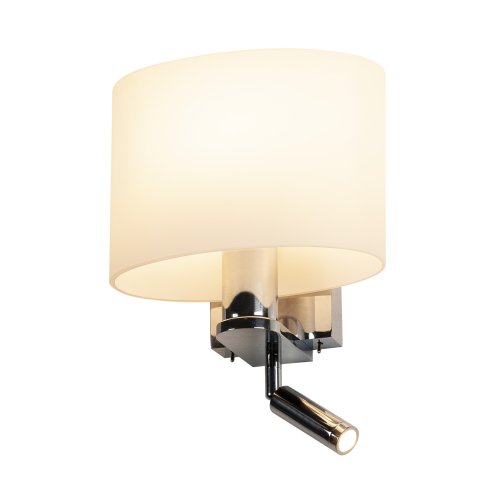 SLV KENKUA SPOT E27 Indoor LED wandopbouwarmatuur chroom 3000K - Slv 1002855 1 h rgb - 20023473