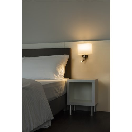 SLV KENKUA SPOT E27 Indoor LED wandopbouwarmatuur chroom 3000K - Slv 1002855 a1 h rgb - 20023473