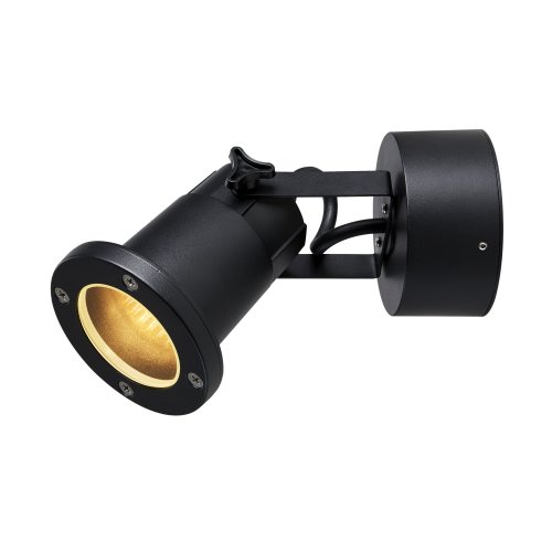 SLV NAUTILUS WL QPAR51 Outdoor wandopbouwarmatuur zwart - Slv 1002867 1 h rgb - 20023481