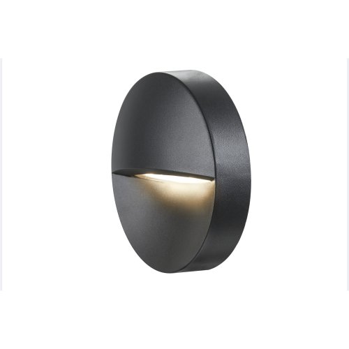 SLV DOWNUNDER OUT round WL Outdoor LED wandinbouwarmatuur antraciet 3000K - Slv 1002868 4 rgb - 20023482