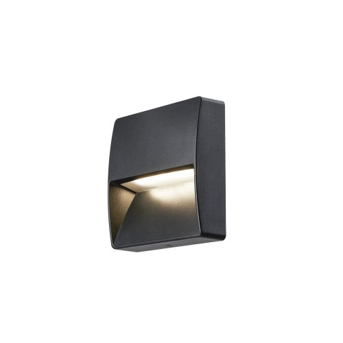 SLV DOWNUNDER OUT square WL Outdoor LED wandinbouwarmatuur antraciet 3000K - Slv 1002869 2 rgb - 20023483