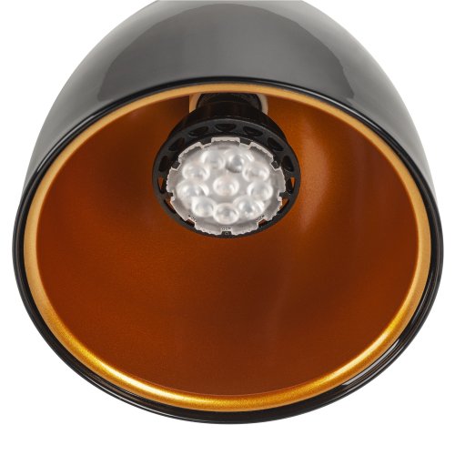 SLV 1~ PARA CONE 14 QPAR51 1-fasesysteem armatuur zwart/goud incl. 1-fase  - Slv 1002873 d1 rgb - 20023485
