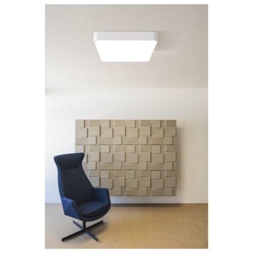 SLV MEDO 60 SQUARE DALI Indoor LED plafondopbouwarmatuur wit 3000K - Slv 1002882 a1 h rgb - 20023491