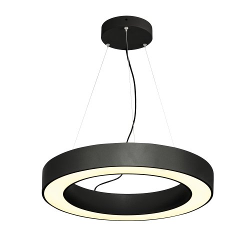 SLV MEDO RING 60 DALI Indoor LED pendelarmatuur zwart 3000K - Slv 1002890 1 h rgb - 20023493