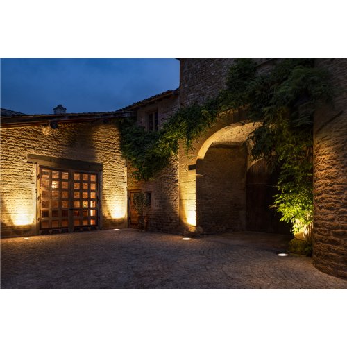 SLV DASAR&reg; 270 Outdoor LED vloerinbouwarmatuur 3000K rond IP67 asymmetrisc - Slv 1002893 a1 rgb - 20023495