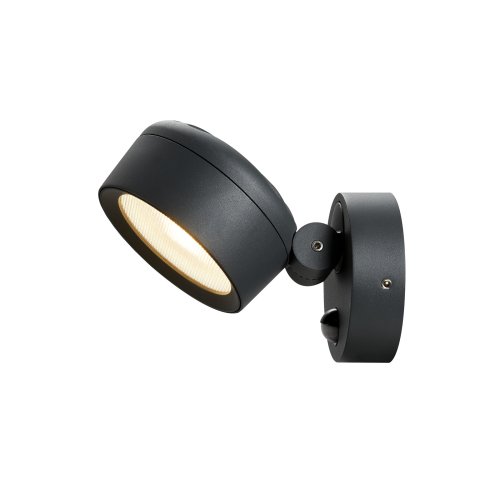 SLV ESKINA SPOT SENSOR Outdoor wand- en plafondopbouwarmatuur antraciet IP - Slv 1002904 1 h rgb - 20023499
