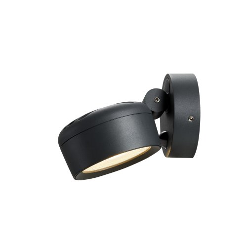 SLV ESKINA SPOT SENSOR Outdoor wand- en plafondopbouwarmatuur antraciet IP - Slv 1002904 3 rgb - 20023499