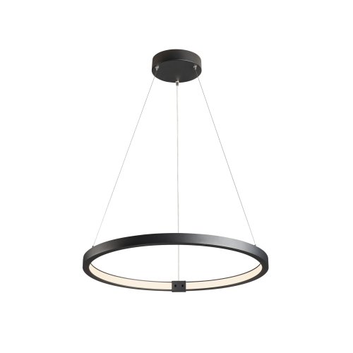 SLV ONE 60 DALI Indoor LED pendelarmatuur zwart - Slv 1002909 1 h rgb - 20023503