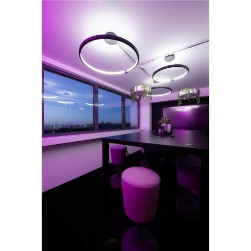 SLV ONE 60 DALI Indoor LED pendelarmatuur zwart - Slv 1002909 a1 h rgb - 20023503