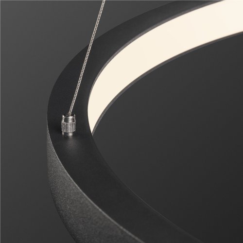 SLV ONE 60 DALI Indoor LED pendelarmatuur zwart - Slv 1002909 d5 rgb - 20023503